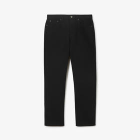 BURBERRY 巴宝莉 男士直筒剪裁休闲牛仔裤 黑色 8071552 A1189