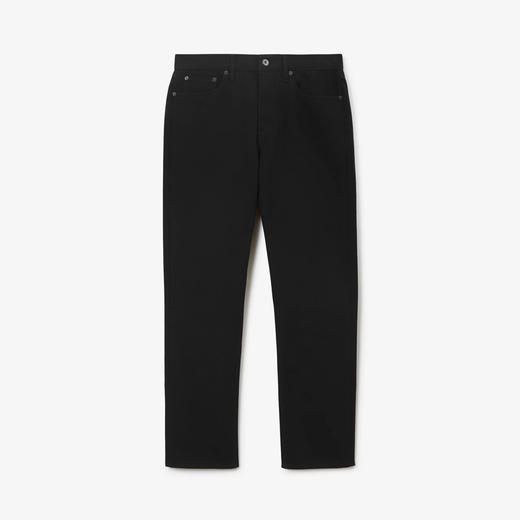 BURBERRY 巴宝莉 男士直筒剪裁休闲牛仔裤 黑色 8071552 A1189 商品图0