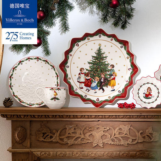 德国唯宝villeroyboch 餐具圣诞盘子创意欧式可爱家用逸趣圣诞 商品图2
