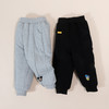 迪士尼童装男童加厚保暖束脚裤简约运动裤秋冬款宝宝夹棉长裤234K1373
 商品缩略图6