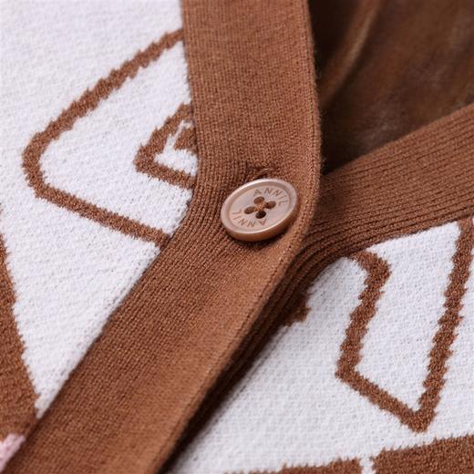 【实体店同款】女童针织开衫2023年冬季新款安奈儿童装AG344726 商品图6