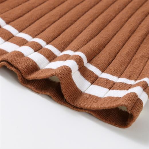 【实体店同款】女童翻领长袖连衣裙2023年冬季新款安奈儿童装AG343772 商品图7