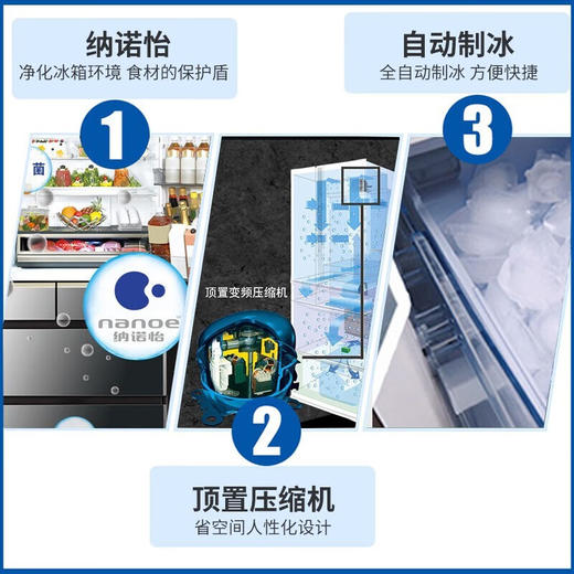 松下/冰箱/NR-F673WX-X5 商品图3