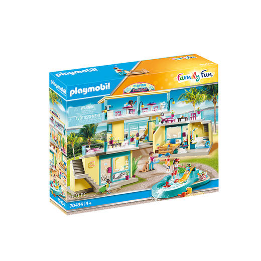德国 playmobil 摩比世界 海滩假日酒店 商品图0