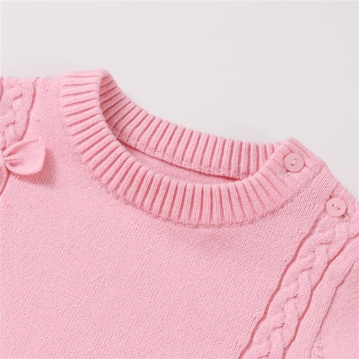 【实体店同款】女童针织连衣裙2023年冬季新款安奈儿童装XG343799 商品图5