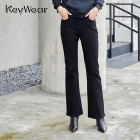 【热销】奇威显瘦微哈喇裤A4408134