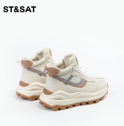 星期六加绒运动高厚底鞋阿甘鞋板鞋SS34118486 商品图12