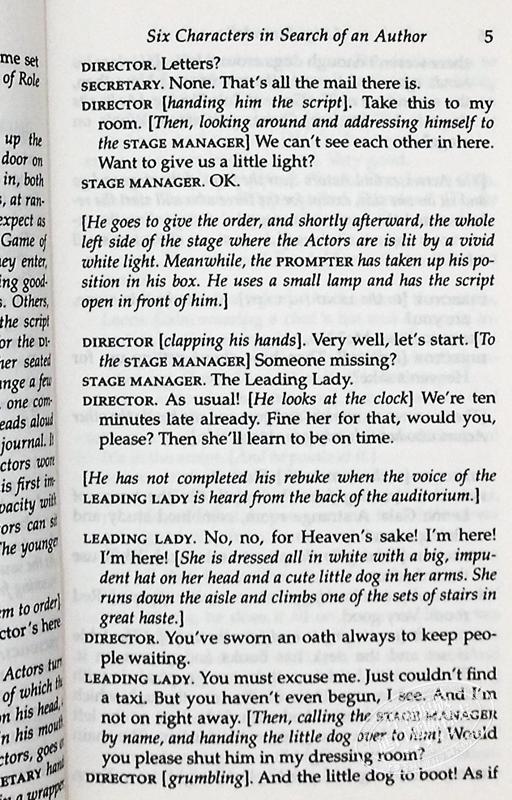【中商原版】六个寻找剧作家的角色 Six Characters in Search of an Author 英文原版 Luigi Pirandello 戏剧作品 商品图5