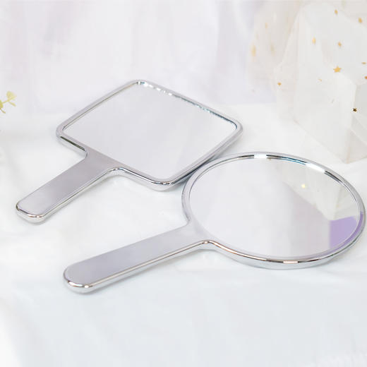 爆款水纹 中方镜/大圆镜(铝) 美容 耗材 镜子 商品图0