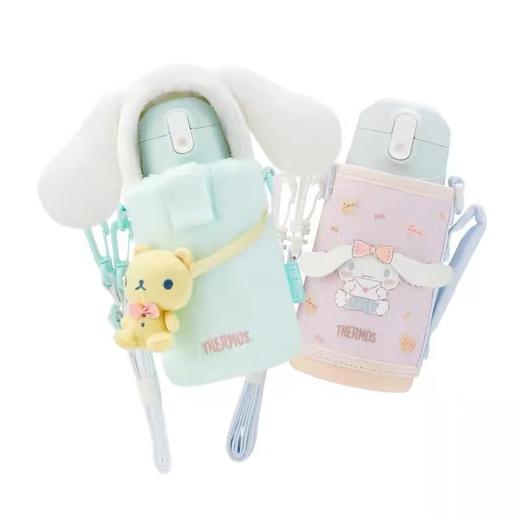 膳魔师儿童水杯上学专用316L不锈钢保温杯吸管杯直饮杯大耳狗 商品图5