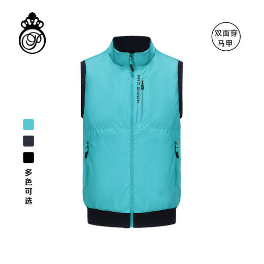 BMW-102B 【双面穿】 PROSIMON高尔夫秋冬男款无袖背心运动休闲保暖外套 商品图0