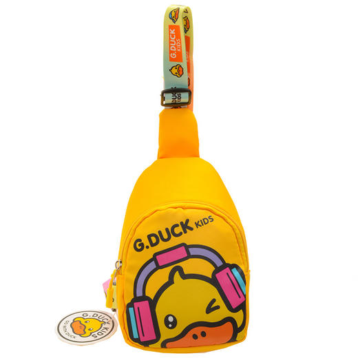 【69.9/任选三件，少拍不发货！】G.DUCK可爱小黄鸭儿童包包新款卡通斜挎包洋气时尚潮流单肩包胸包 商品图4