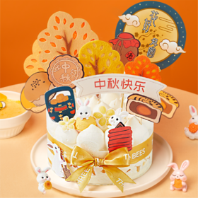 【国庆新品】花好月圆蛋糕