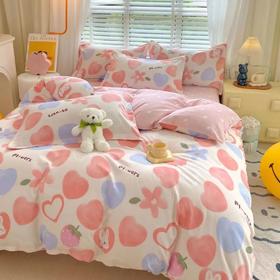 包裹般的柔软感受！梦幻治愈系床单四件套，点亮你的美梦之旅！