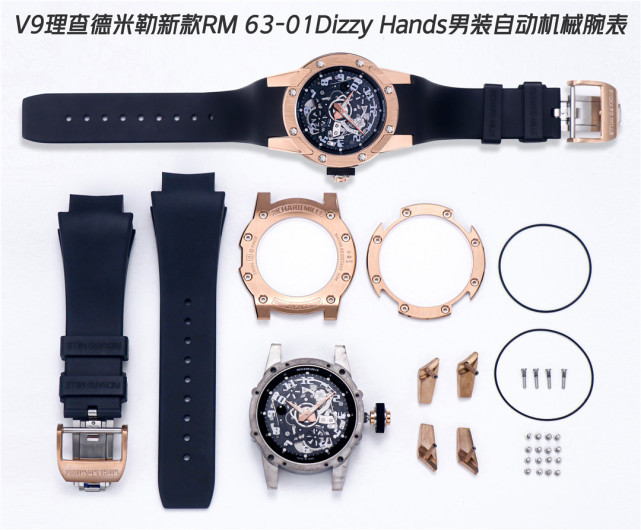 V9厂理查德米勒rm63-01男士机械手表评测