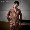 Solo seta22姆米丝绸家居服长袖男真丝睡衣套装轻奢印花秋冬 商品缩略图0