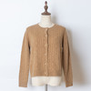 【现货】一姐美学|精致金属扣 中等厚度针织毛衫开衫 商品缩略图0