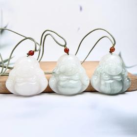 金丝玉吊坠-天山翠大佛公