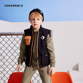 CONVERSE 冬 大童小童 儿童童装马甲 CNVB-VE-F356