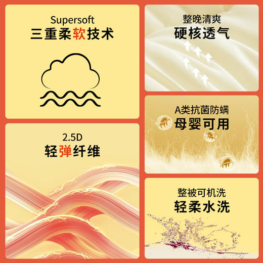【绘睡/Letsleep】玉米抱抱被3.0 轻弹科技 轻盈不怕凉 商品图5