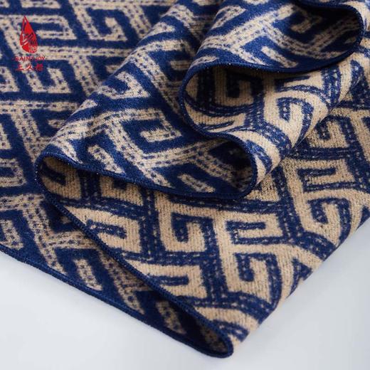 SAINTJOY/上久楷 拉绒围巾  真丝拉绒长巾  藤径 CJS23027 商品图5