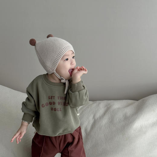 【韩版设计，风格时尚简约！】男宝宝外出服婴童 秋冬衣服秋季新款 韩版童装婴儿卫衣长裤套装-QQ 商品图1