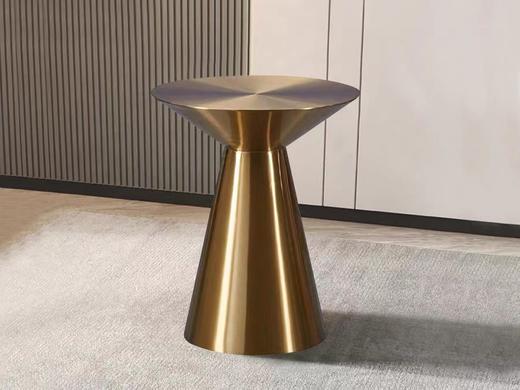 栖居 简 角几不锈钢拉丝金[免费送装，偏远地区除外] 商品图0