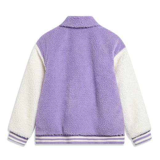 【S/M/L/XL断码】李宁女子短棉服2023冬款X迪士尼怪兽大学系列宽松外套AJMT084【库存有限，如无货将做退款，介意慎拍！】 商品图3