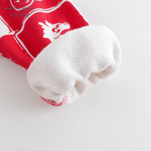 马克珍妮秋冬装新款 男童小龙人满印高领卫衣套装 232095 商品图4