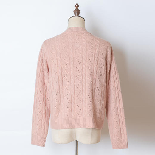 【现货】一姐美学|精致金属扣 中等厚度针织毛衫开衫 商品图3