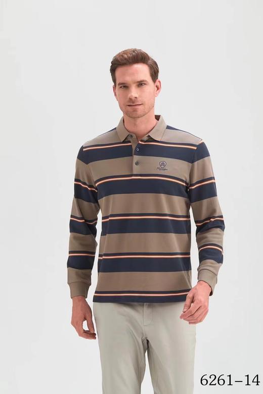 男反领长T6261 商品图0