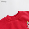 马克珍妮秋冬装新款 男童中国红小龙人半高领卫衣 232080 商品缩略图2