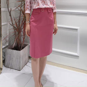 EIIR司歌直身包裙气质多巴胺半裙职业端庄EC881404
