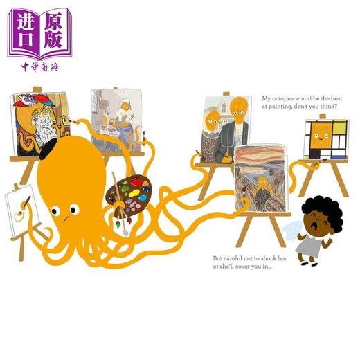预售 【中商原版】如果我有一只八爪鱼 If I had an octopus 英文原版 儿童纸板书 睡前故事书 亲子绘本图画童书 进口儿童读物 商品图4