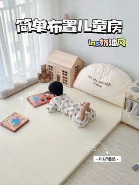 简约式儿童房布置🔸奶油风我也可以！