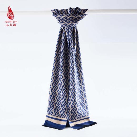 SAINTJOY/上久楷 拉绒围巾  真丝拉绒长巾  藤径 CJS23027 商品图1