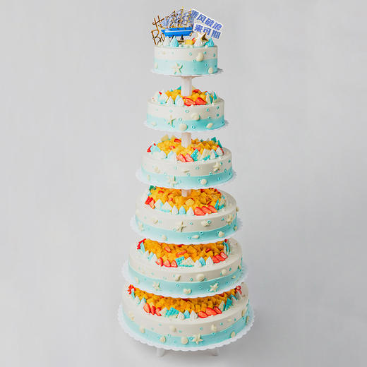 【热销新品】乘风破浪多磅数多层蛋糕，未来可期，全力以赴，所向披靡（6P379.9 \9P679.9 ) 商品图2