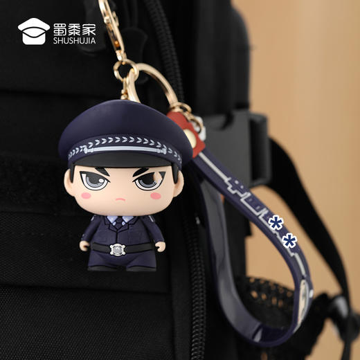 【实付满199送钥匙扣】【六哥&华华公仔钥匙扣】创意公仔手办钥匙扣 礼盒装包包汽车挂件 商品图5