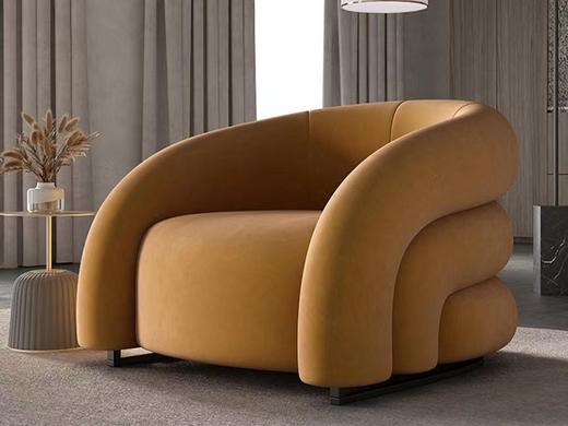 椅世界 简 休闲椅 实木架+高回弹海绵[免费送装，偏远地区除外] 商品图1