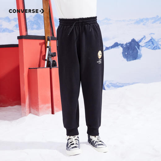 CONVERSE 冬 大童小童 儿童童装长裤 CNVB-KN-F370 商品图0