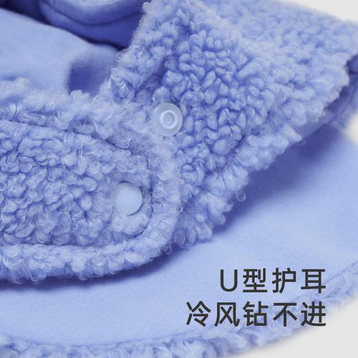 英氏宝宝帽子秋冬季暖绒护耳帽超萌可爱婴儿帽子 商品图2