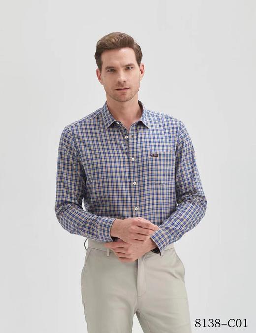 男长袖衬衫8138 商品图1