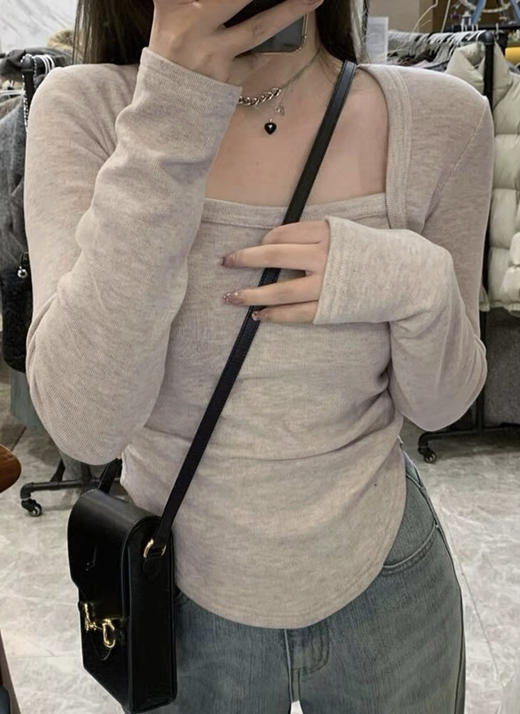 <曾小咸推荐>方领针织衫 商品图2