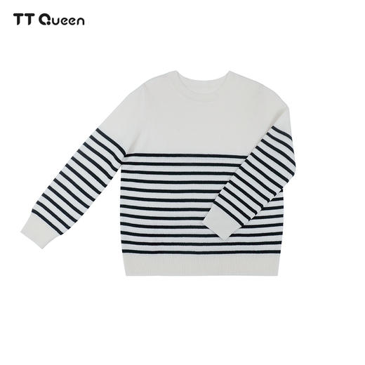 【团团圈】条纹针织衫 商品图4