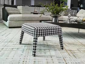 栖居 简 脚踏 全布+高回弹海绵+松木架+白蜡木实不底架[免费送装，偏远地区除外]