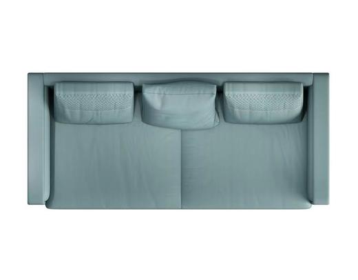 格具 沙发 现代简约 进口优质拉帕真皮(接触面 +俄罗斯松木内架+不锈钢[免费送装，偏远地区除外] 商品图2