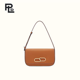 保兰德PLD东方雅奢PLD系列盘扣单肩手提包头层牛皮通勤必备女包