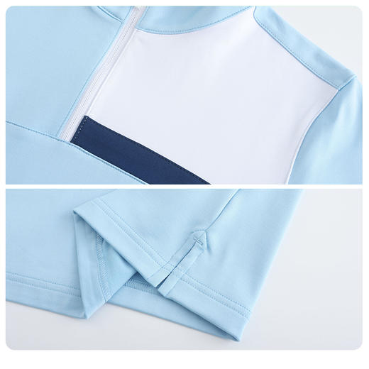 BMW-301B( PROSIMON高尔夫秋冬女款运动休闲撞色长袖POLO衫) 商品图7