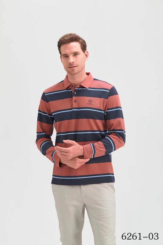 男反领长T6261 商品图2