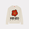 KENZO 高田贤三 男士海棠花徽标印花羊毛针织衫 白色 FD65 PU427 3LD 02 商品缩略图0